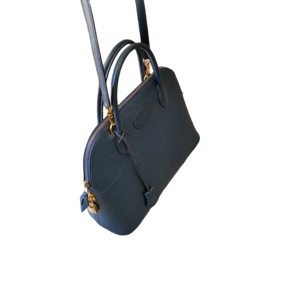 Hermes Bolide 31 2-Way Bag Navy - Picture 5 of 11